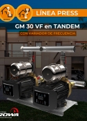 LÍNEA PRESS GM 30 VF en TANDEM