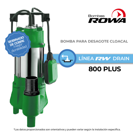 RW DRAIN 800 PLUS